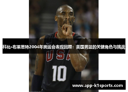 科比·布莱恩特2004年奥运会表现回顾:美国男篮的关键角色与挑战 科比·布莱恩特2004年奥运会表现回顾:美国男篮的关键角色与挑战